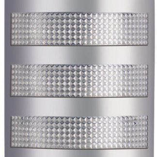 Torretta di segnalazione Werma, 24 V, LED, 3 elementi, lenti Trasparente, con Cicalino