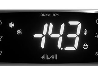 Controller Eliwell ID NEXT, 12 V, 80.5mm, 2 uscite Relè