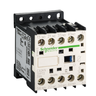 Contattore Schneider Electric, 3 poli, 3NO + 1NC, 10 A, bobina 230 V