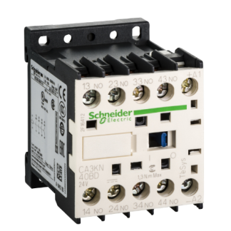 Relè di controllo Schneider Electric, 2 N/A + 2 N/C, 10 A