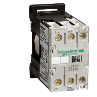 Contattore Schneider Electric, 2 poli, 2 NA, 5 A, bobina 48 V