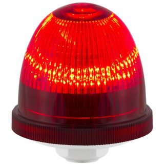 Segnalatore Lampeggiante, Fisso RS PRO, LED, Rosso, 12 → 24 V.