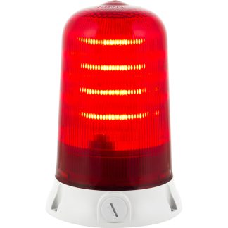 Segnalatore Lampeggiante, Rotante, Fisso RS PRO, LED, Rosso, 12 → 24 V.