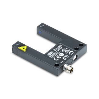 Sensore fotoelettrico a forcella Baumer, , rilevamento 30 mm, uscita PREMERE/TIRARE