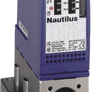 Pressostato Differenziale Telemecanique Sensors, 2.5bar max, uscita 1 C/O