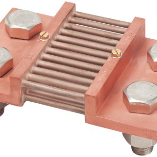 Shunt con terminale in ottone Socomec, max 2,5 kA, 100mV