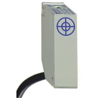 Sensore di prossimità a parallelepipedo Telemecanique Sensors, rilevamento 2 mm, 12 → 48 V DC
