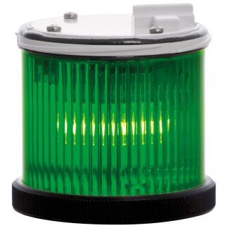 Modulo luminoso RS PRO, Verde, 12/240 V c.a./c.c., Ø base 75mm, h 59mm