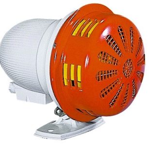 Sirena RS PRO, 110 V c.a., 114dB a 1 m, IP43, Staffa di montaggio