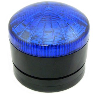 Segnalatore Lampeggiante, Fisso RS PRO, LED, Blu, 12 V c.a./c.c., 24 V c.a./c.c.