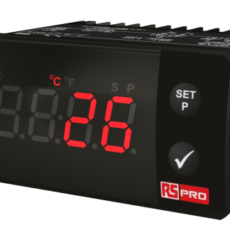 Regolatore di temperatura On/Off RS PRO, 230 V, 77 x 35mm, 1 uscita Relè