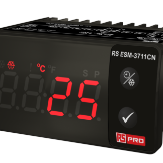 Regolatore di temperatura On/Off RS PRO, 24 V, 77 x 35mm, 1 uscita Relè