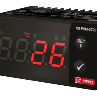 Termoregolatori PID RS PRO, 100 → 240 V., 77 x 35mm, 1 uscita Relè