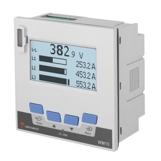 Contatore di energia Carlo Gavazzi, WM15, 3 fasi, display LCD
