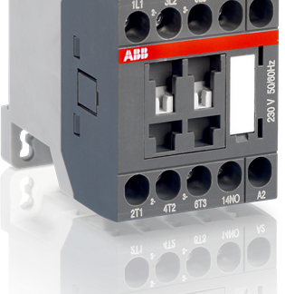 Contattore Controllo motori ABB, serie A Line, 3 poli, 3 NA, 22 A, 2,2 kW, bobina 230 V