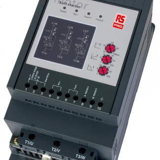 Avviatore soft-start Automatico, manuale RS PRO, 3 fasi, 7,5 kW @ 400Vac, 187 → 575 V c.a., IP42