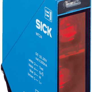 Sensore fotoelettrico Rettangolare Sick, a soppressione di sfondo, rilevamento 100 → 2.500 mm, uscita NPN, PNP