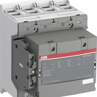 Contattore ABB, serie AF, 4 poli, 4 NA, 160 A, 55 kW, bobina 250 V