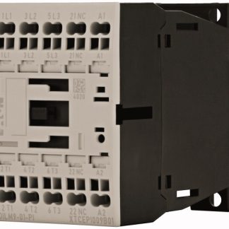 Contattore Eaton, 3 poli, 1 N/C, 9 A, 4 kW, bobina 24 V c.c.