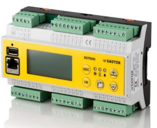 CPU PLC SAUTER REGULATION RDT600, ingressi: 6, uscite: 12, 230 V