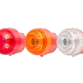 Segnalatore acustico e luminoso Klaxon serie IS Sonos Sounder, Rosso, 24 V, 105dB a 1 m, IP66