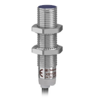 Sensore di prossimità Cilindro filettato Telemecanique Sensors, M12, rilevamento 4 mm, 12 → 24 V CC