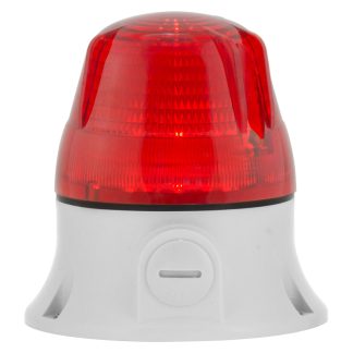 Segnalatore LED Illuminazione continua, Sirena, LED, Rosso, 90 V