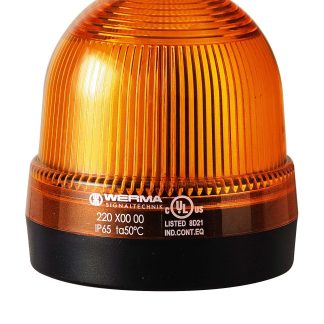 Segnalatore Illuminazione continua, Werma, A incandescenza, Giallo, 12 →230 V