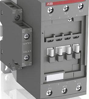 Contattore Unità di controllo ABB, serie 1SBL34, 3 poli, 3NO/1NC, 70 A, 22 kW, bobina 24 → 60 V c.a./c.c.