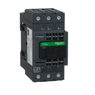 Contattore Contattore di commutazione Schneider Electric, serie LC1D, 3 poli, 1 NA + 1 NC, 80 A, bobina 110 V