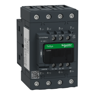 Contattore Contattore di commutazione Schneider Electric, serie LC1D, 4 poli, 4NA, 80 A, bobina 12 V CC