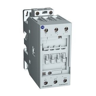 Contattore Direct on Line Allen Bradley, serie 100-E Contactors, 3 poli, 1NC, 65 A, bobina 100 → 250 V c.a.