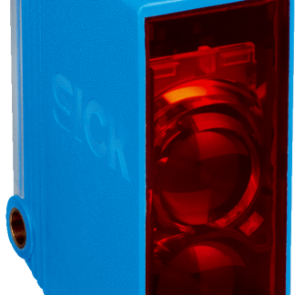 Sensore fotoelettrico Rettangolare SICK, a soppressione di sfondo, rilevamento 1600 mm, uscita PNP