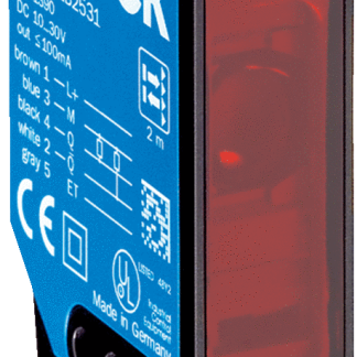 Sensore fotoelettrico Rettangolare Sick, a retroriflessione, rilevamento 0 → 4 m, uscita NPN, PNP