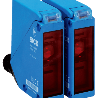 Sensore fotoelettrico Rettangolare SICK, a fascio passante, rilevamento 60 m, uscita Relè