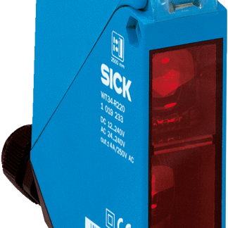 Sensore fotoelettrico Rettangolare SICK, a soppressione di sfondo, rilevamento 100 → 1200 mm, uscita Relè