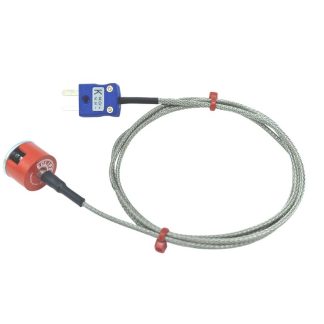 Pulsante Magnete Termocoppia tipo K, Ø sonda 19.1mm, lungh. sonda 1m, +250°C