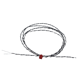 Termocoppia a giunzione esposta tipo J, Ø sonda 1/0.2mm, lungh. sonda 2m, +250°C