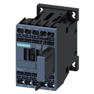 Relè contattore Siemens, serie 3RH2, 4 poli, 2NA + 1NC, 10 A, bobina 220 V CC