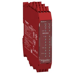 Modulo di espansione PLC Schneider Electric XPSMCM, Preventa Safety Automation, 8 ingressi, 4 uscite, 24 V