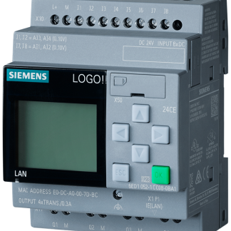 Modulo logico Siemens LOGO!, ingressi: 8, uscite: 4