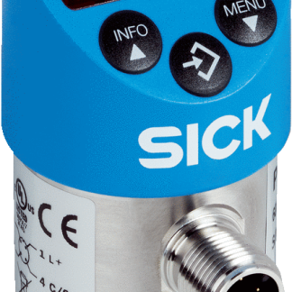 Sensore di pressione Relativa SICK, 15bar max, uscita IO-Link/PNP/NPN + PNP/NPN