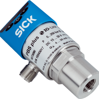 Sensore di pressione Relativa SICK, 600bar max, uscita IO-Link/PNP/NPN + 4 → 20 mA