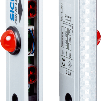 Griglia luminosa SICK serie PLG6, LED, rilevamento 60 mm