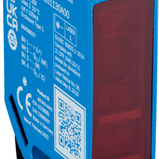 Sensore fotoelettrico Rettangolare SICK, a retroriflessione, rilevamento 20 m, uscita PNP / NPN