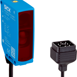 Sensore fotoelettrico Rettangolare SICK, Soppressione di sfondo, rilevamento 2000 mm, uscita PNP / NPN