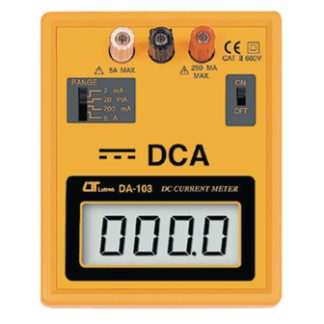 Amperometro digitale Lutron, max 5A, c.c., ±1 E ±1,5