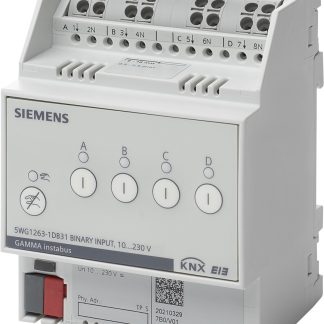 Modulo di ingresso Siemens, serie N 263, per Sistemi Knx, digitale
