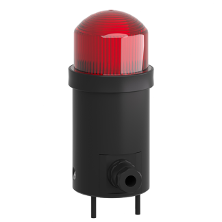 Torretta di segnalazione Schneider Electric, 230 V, Lampada a scarica, 1 elemento, lenti Rosso