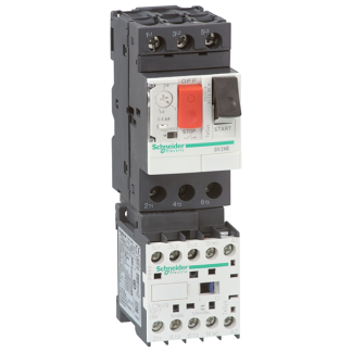 Interruttore automatico del motore Schneider Electric, 24 V, 6,3 A TeSys